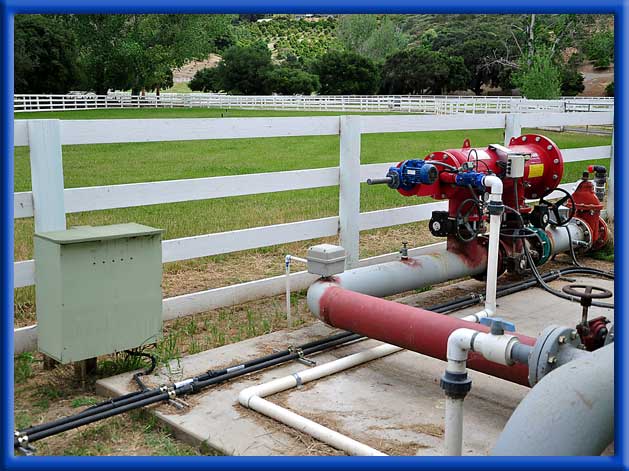 AC Well Application at Bonsall, Ca - Treats all water on facility - Avocados, Citrus, Horse Facilities