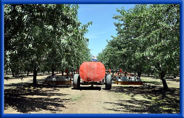 Herbicide sprayer - Fine water droplets